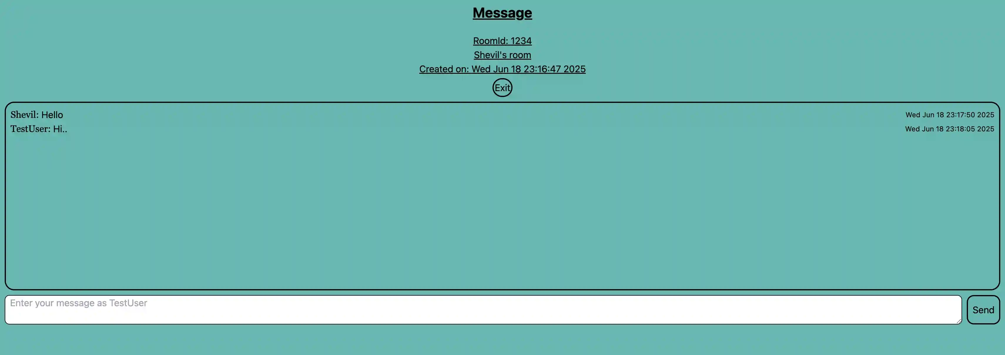 Screenshot of Anonymous Talks